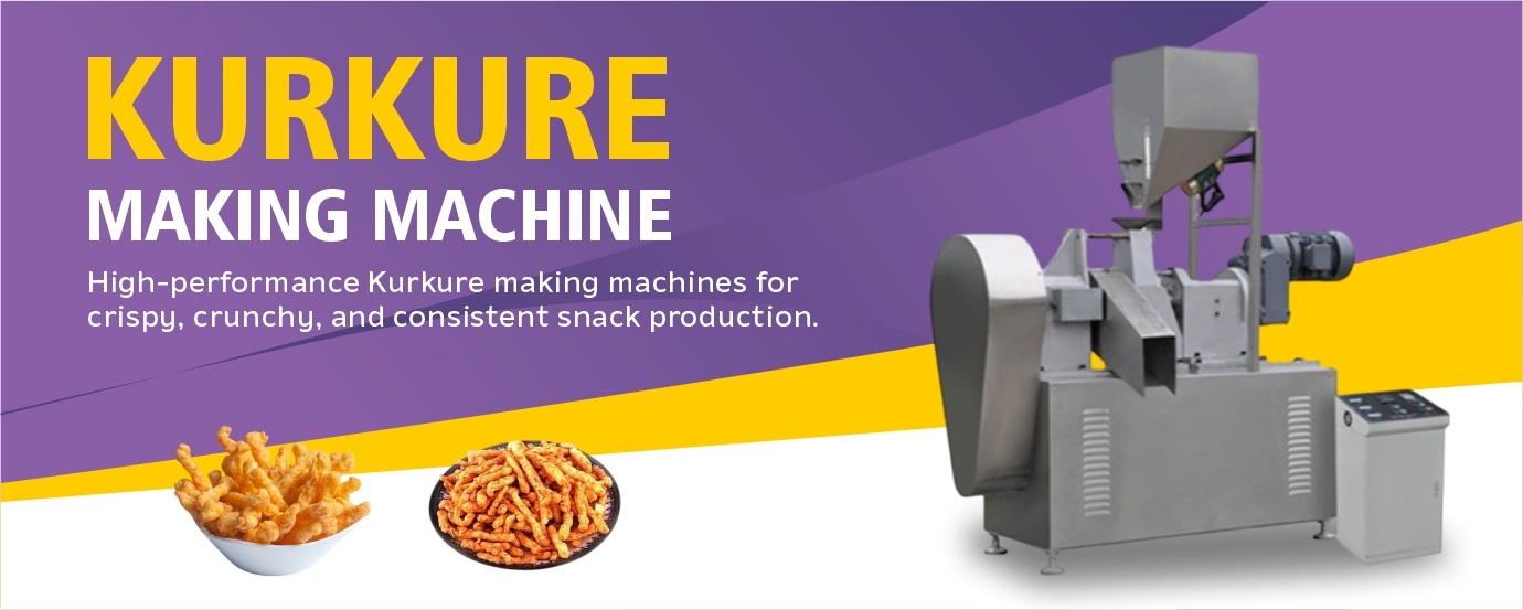 High-performance Kurkure making machine used for snack production