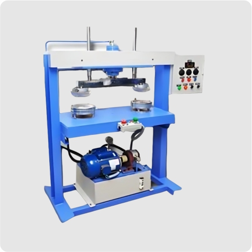 double die hydraulic paper plate making machine